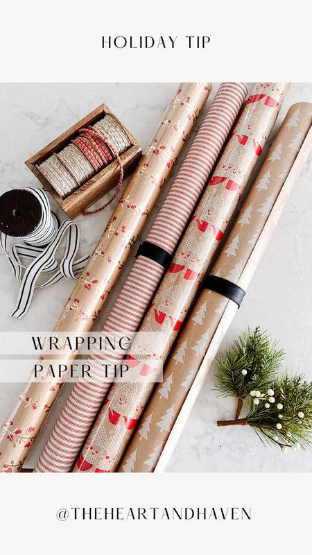 Use these to keep your wrapping paper from unraveling! 

#LTKSeasonal #LTKHoliday