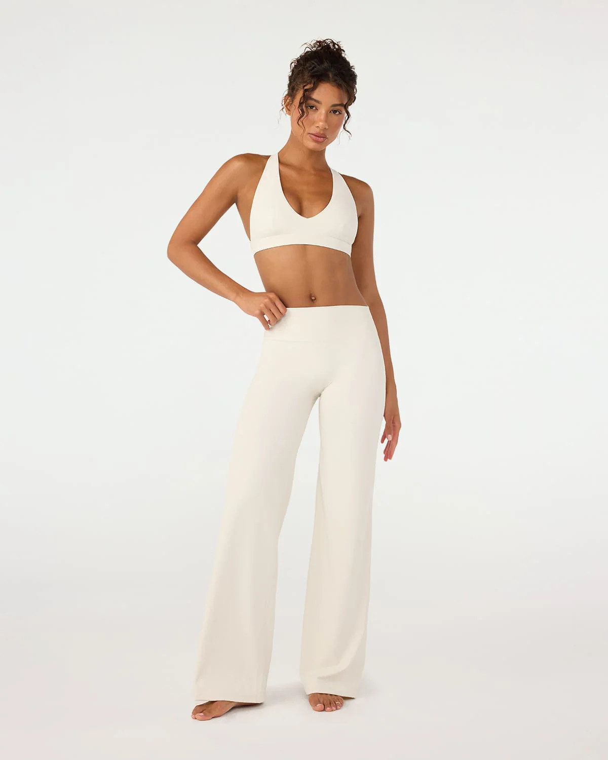Fade Everyday Pants | Vanilla | Crop Shop Boutique US
