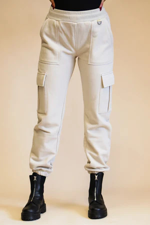Keep Things Comfy Joggers: Sand | Shophopes