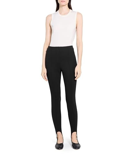 Theory Women's Slim Stirrup Pants, Black, 2 | Amazon (US)