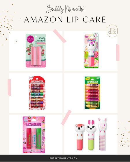 Elevate your lip care game with these must-have products from Amazon! Featuring natural ingredients and fun designs, these lip balms are perfect for everyone. Shop now for the best lip care! #LipCare #OrganicLipBalm #EOS #LipSmacker #Crayola #CocaCola #Barbie #Unicorn #AmazonBeauty #BeautyEssentials #LipBalmCollection #LTKBeauty #LTKFinds #LTKUnder20 #LipBalmLove #FunLipBalms #HydratedLips

#LTKStyleTip #LTKBeauty #LTKWorkwear
