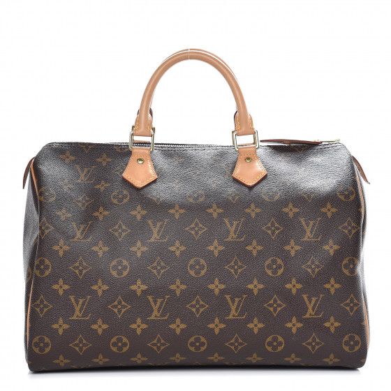 LOUIS VUITTON Monogram Speedy 35 | Fashionphile