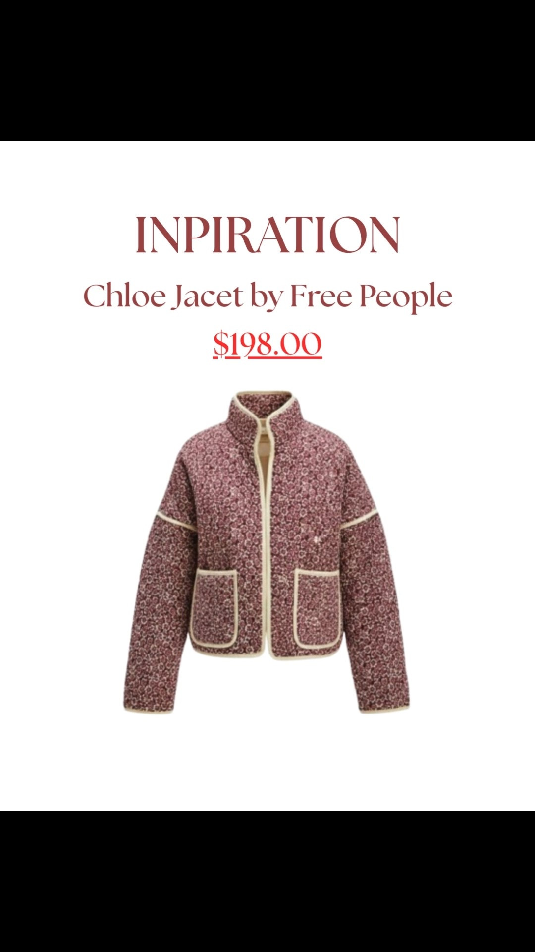 Check out this darling quilted jacket 😍



#LTKFindsUnder100 #LTKFindsUnder50 #LTKStyleTip