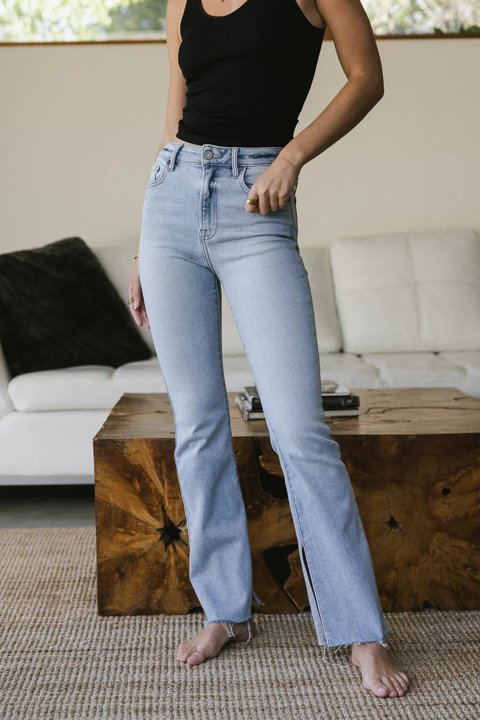 Ryan Bootcut Jeans in Light Wash - FINAL SALE | Böhme US