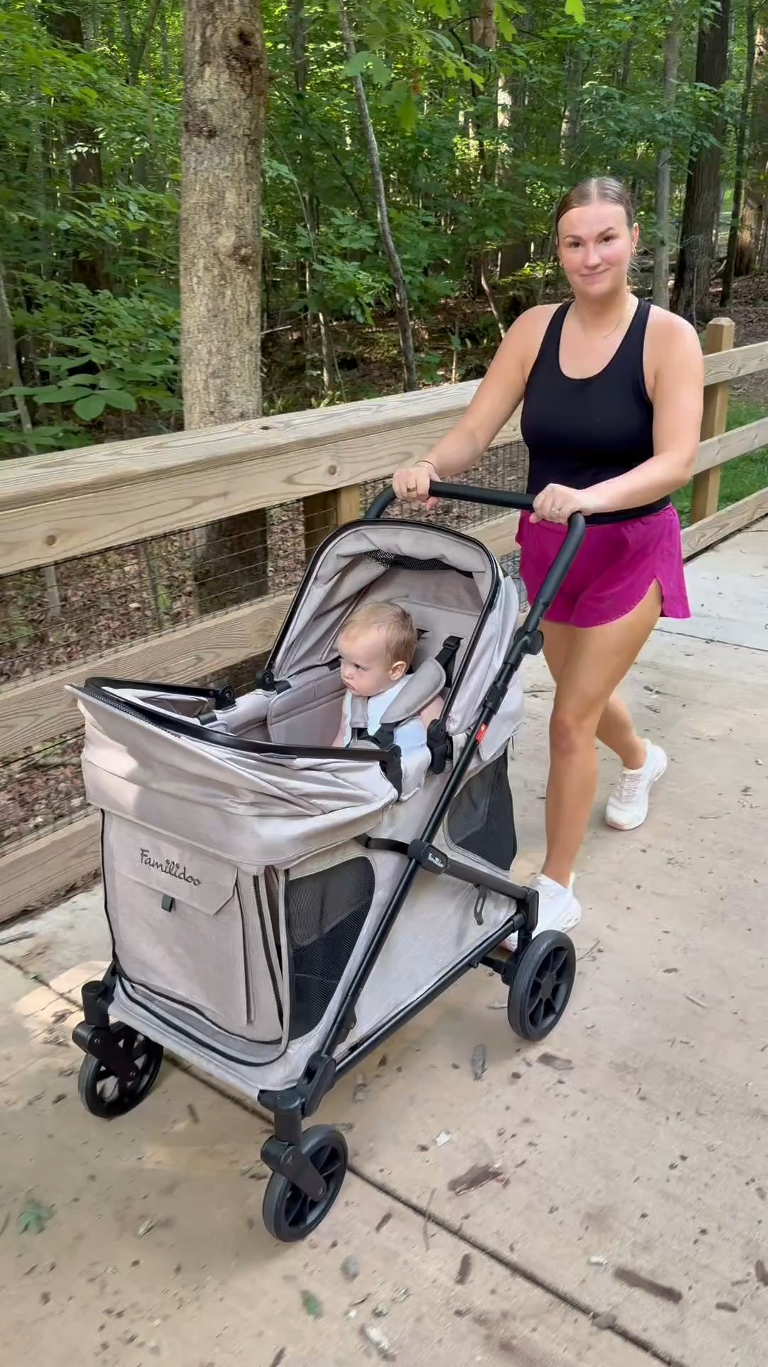 Familidoo just launched their new 2 seater Wagon stroller and I have been LOVING it for the boys! 😍 it comes with 2 removable seats which makes it easy to transport both kids. You can also use it with one seat or none and use it as a wagon! We’ve been getting so much use out of it and love all of the different functions. It is incredible quality and folds down and pops up super easy! If you are thinking about getting a wagon stroller this summer definitely check them out!!! 

 #LTKmomlife #LTKBaby #LTKKids