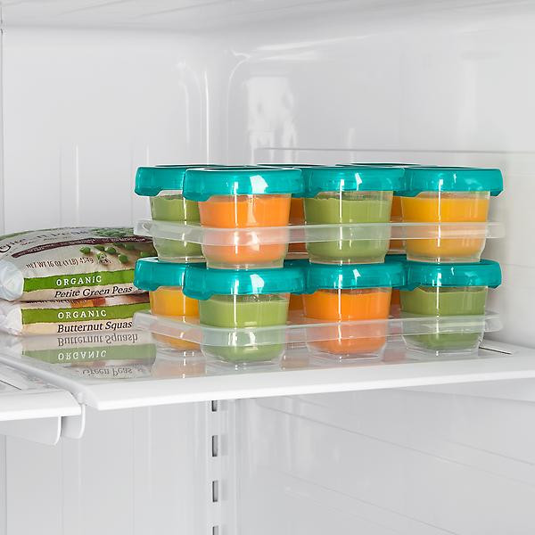 OXO Tot 2 oz. Baby Blocks Food Storage | The Container Store