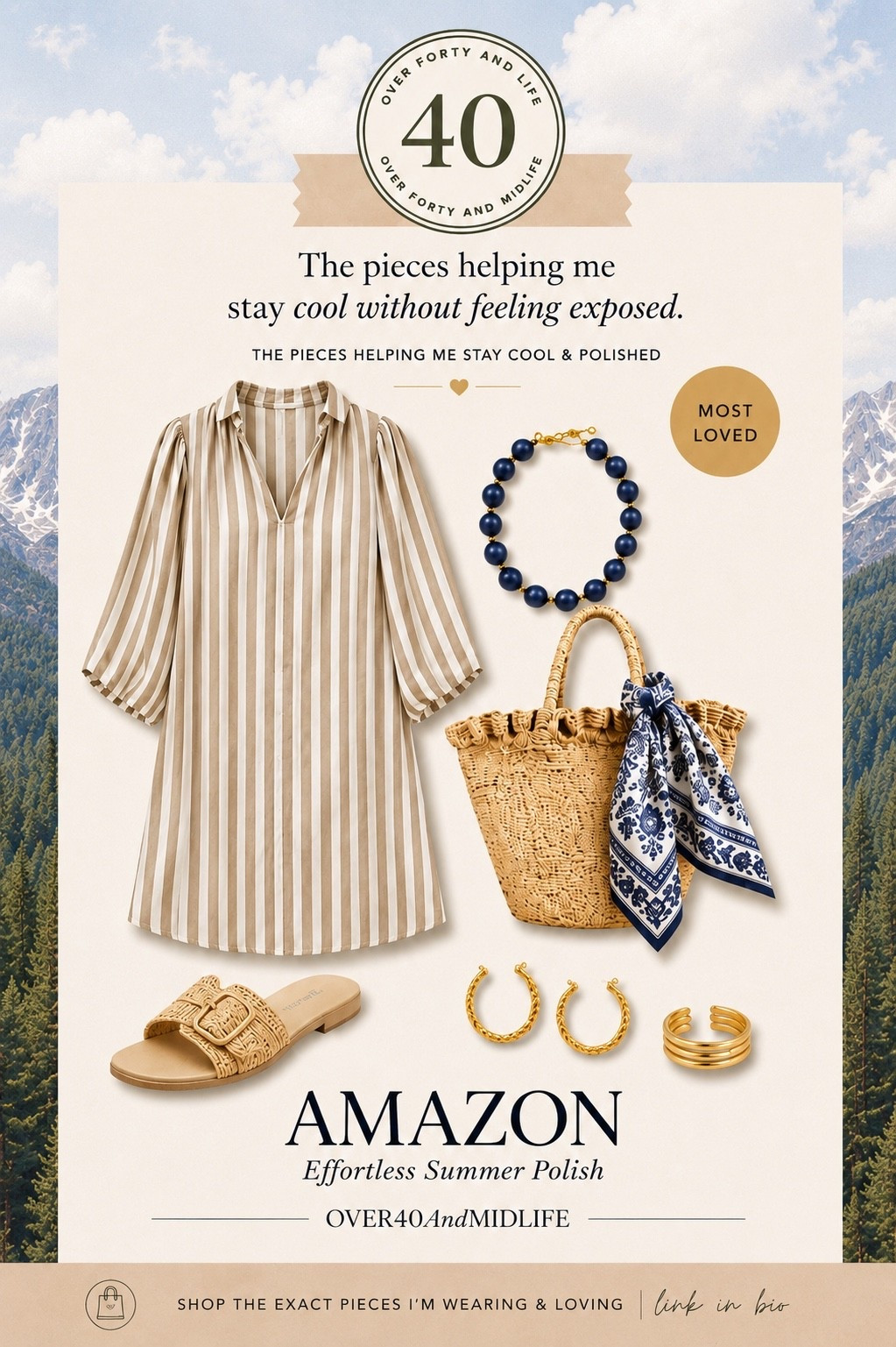 ✨Tap the bell, save and ❤️ for over 40 fashion, midlife style, midsize fashion and luxury looks for less. 

Amazon prime deals that help me not feel exposed in heat...
👑 Helping you look good, feel good.-Lindsey Denver   Check back daily for belly-friendly style, confidence, and Outfit Physics™.

#LTKOver40 #LTKMidsize #LTKPlusSize
