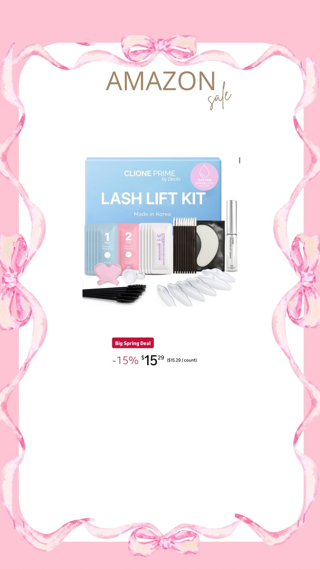 Korean lash lift kit, amazon spring sale

#LTKBeauty #LTKSaleAlert