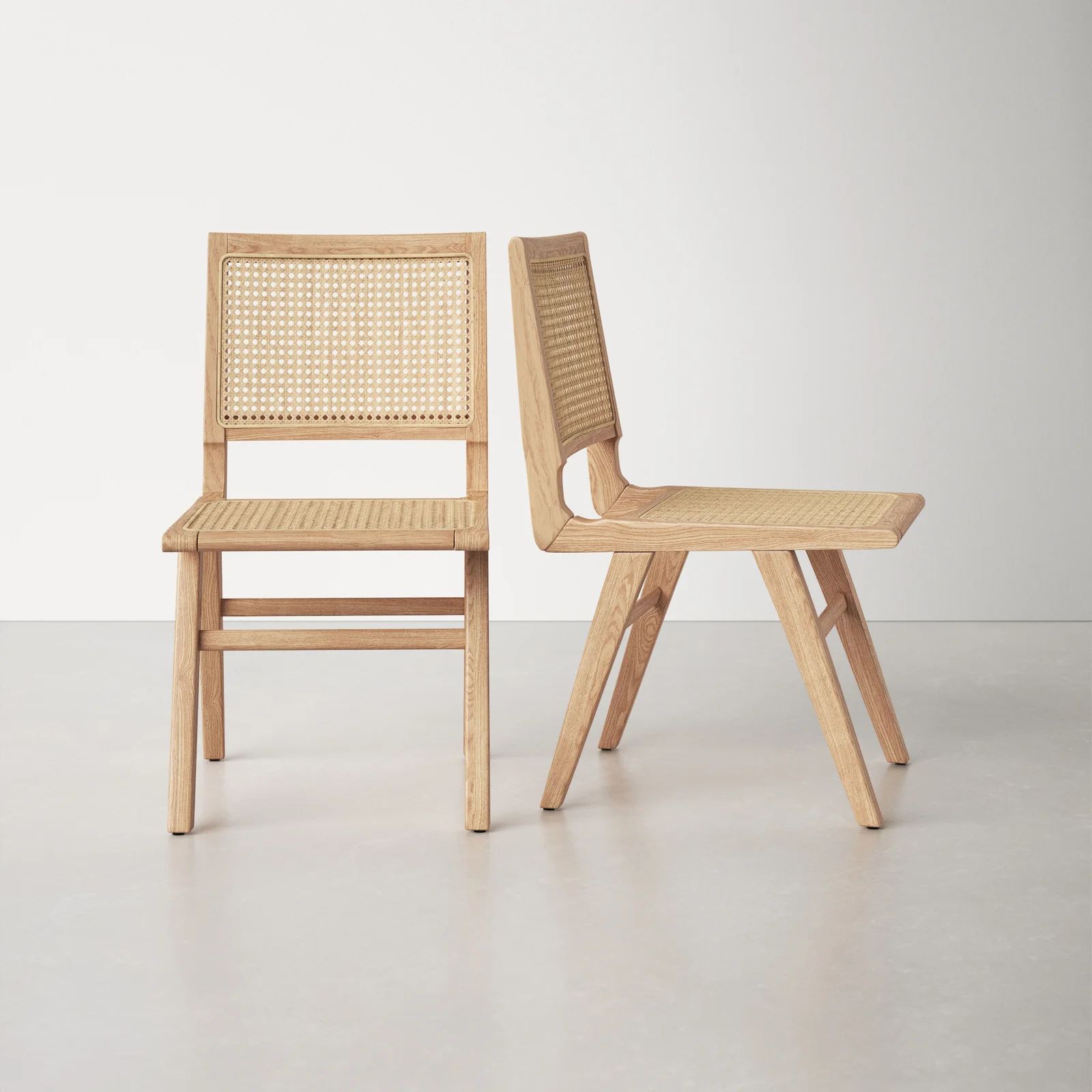 Atticus Solid Wood Side Chair (Set of 2) | Wayfair North America