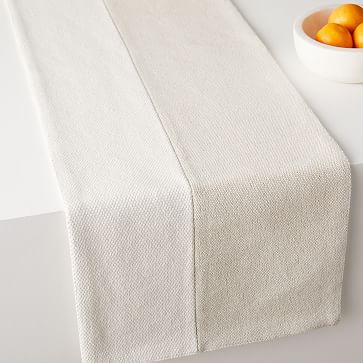 Cotton Canvas Table Runner | West Elm (US)