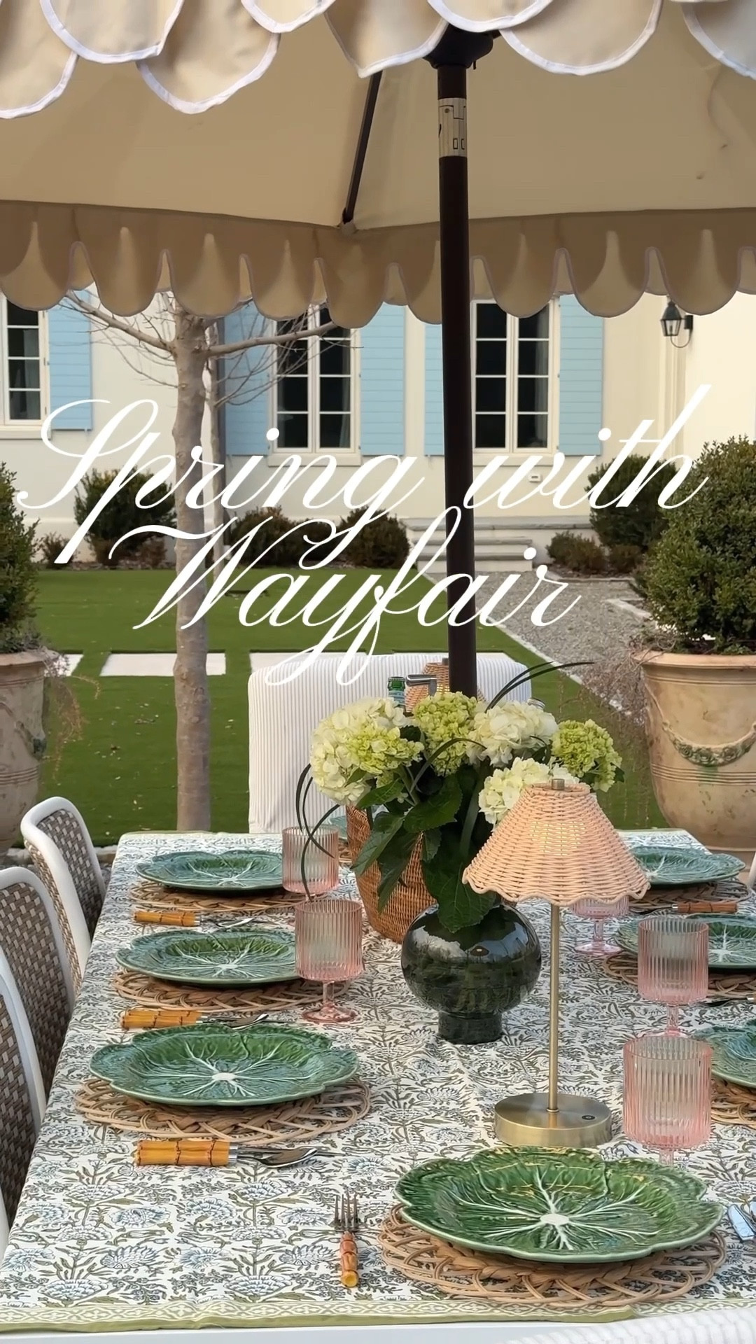 #ad As soon as the weather hits 70 degrees, you can find me here! @Wayfair  is our go-to destination for effortless, stylish spring entertaining 🌷✨ I am loving the hints of rattan and wicker paired with dark green this season - linking everything here! 

#wishyouwerehere #outdoor #Wayfair #WayfairPartner 

#LTKdayinmylife #LTKHome #LTKSeasonal