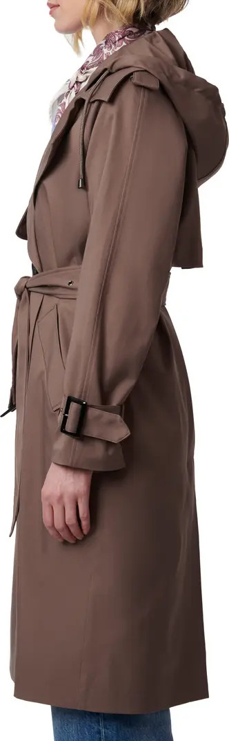 Double Breasted Hooded Trench Coat | Nordstrom