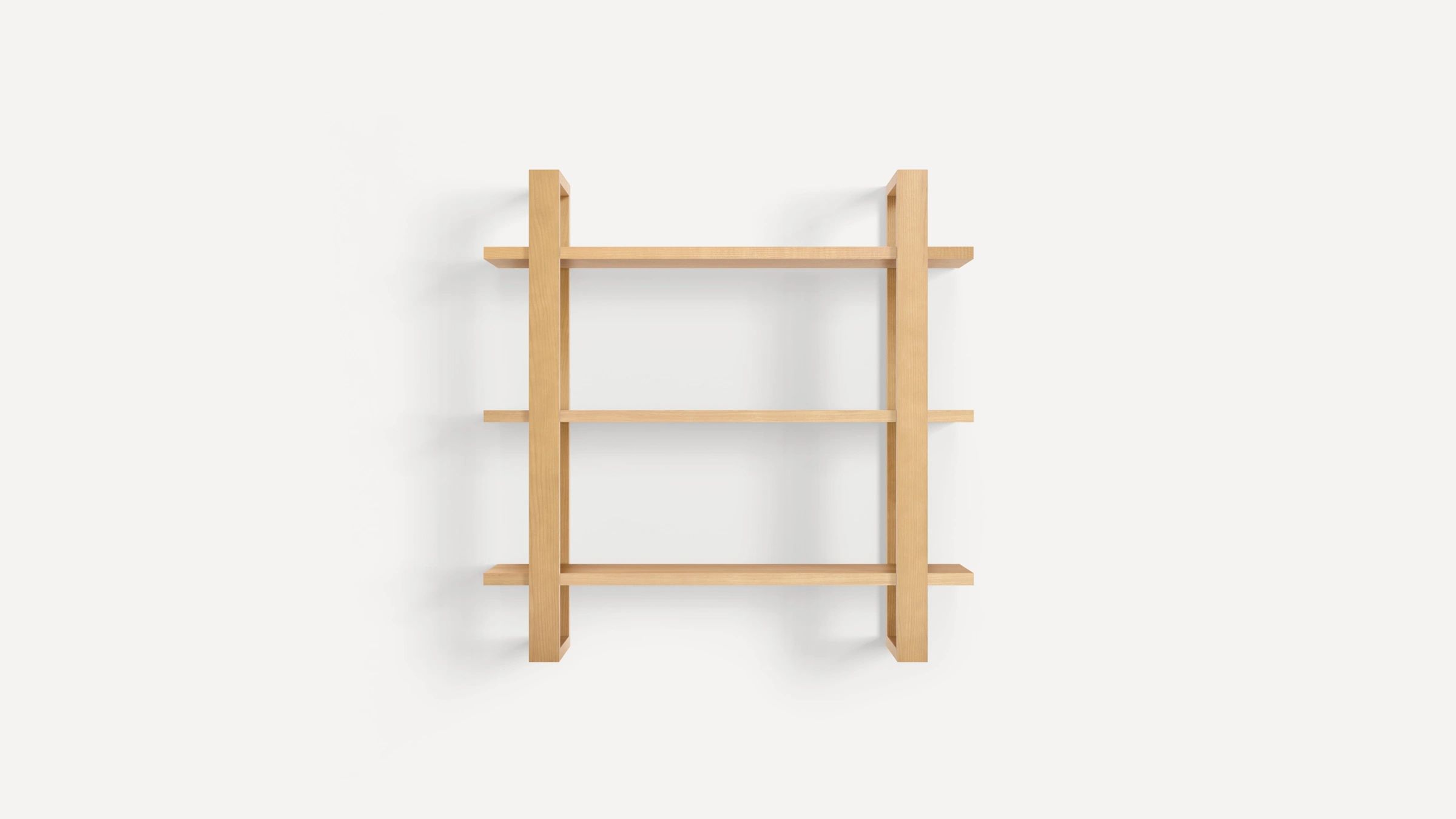 Index Walnut Wall Shelves | Burrow | Burrow