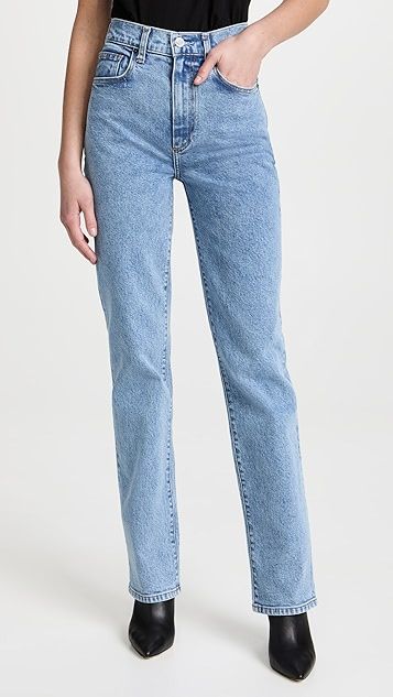 High Rise Sabine Straight Jeans | Shopbop