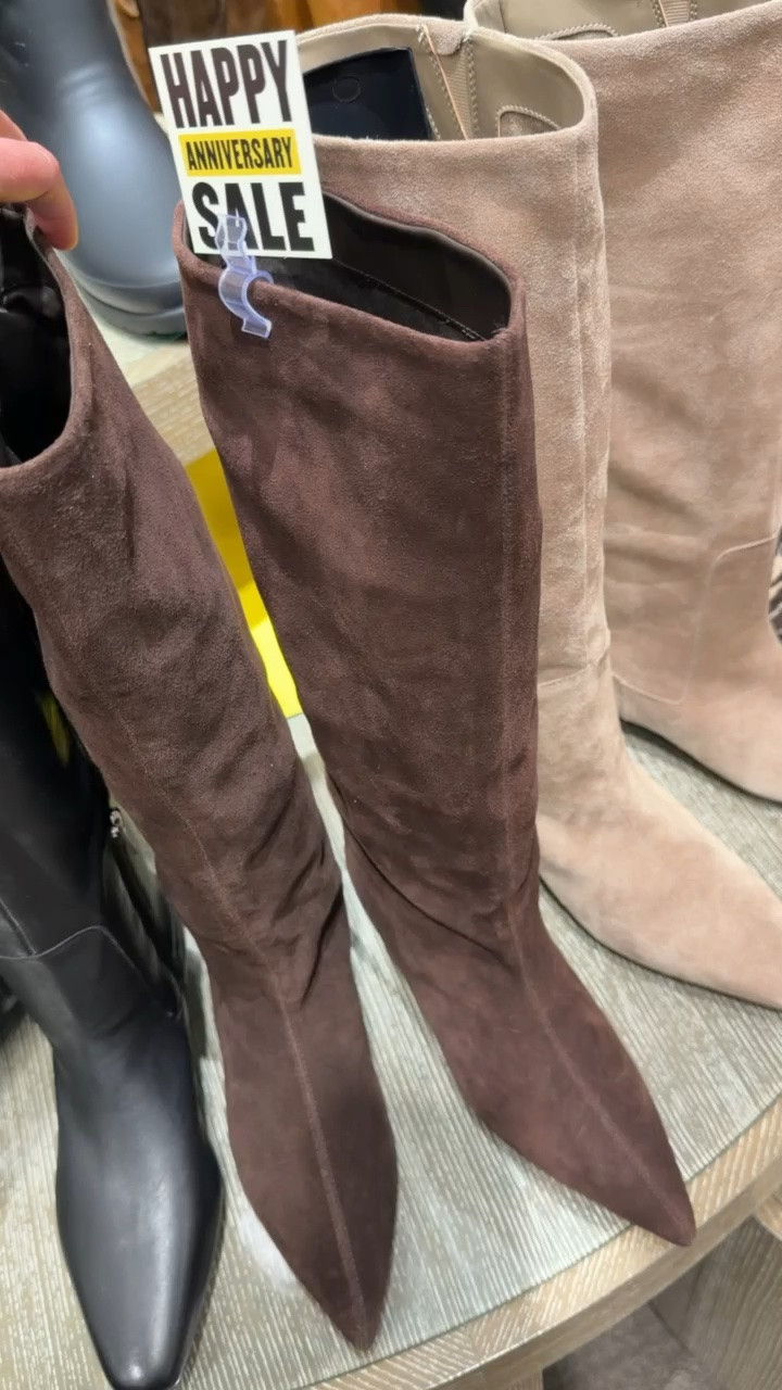 These chocolate brown boots from the Nordstrom anniversary still are stunning!! ￼

#LTKSaleAlert #LTKgrwm #LTKootd