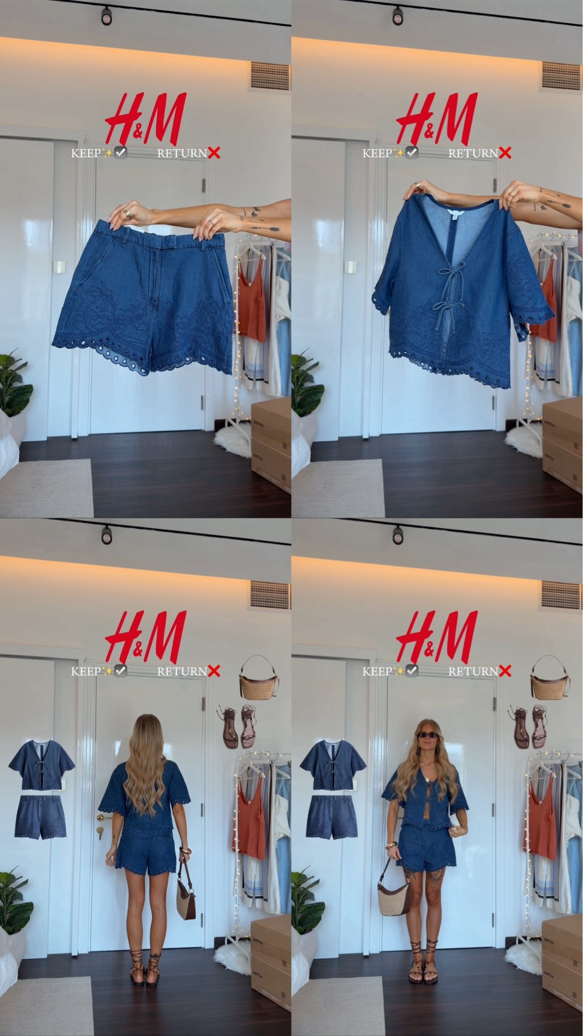 Im wearing size s in both shorts and shirt 💙

#LTKFashionMonth #LTKstyletip #LTKsummer