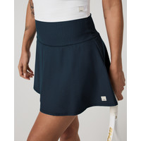 Vuori Baseline Gingham Skirt | Ocean Blue | Medium | Vuori Clothing (US & Canada)