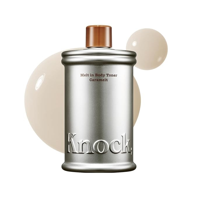 Knock Melt-In Body Toner Caramelt, Milky Body Moisturizer with Ceramide | Amazon (US)