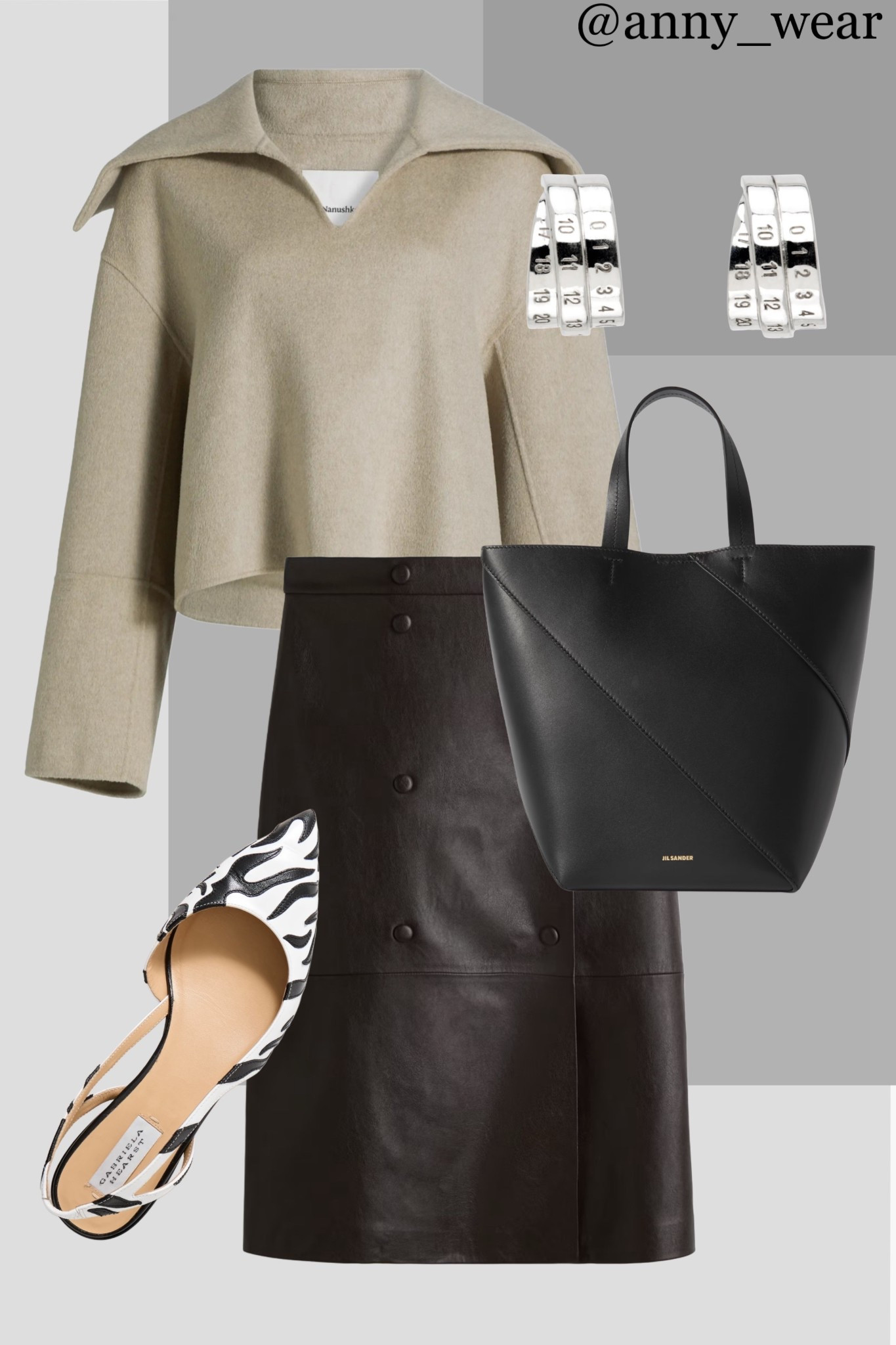 Effortless transition!Loving this combo: a cozy polo sweater, chic faux leather midi skirt (so comfy!), and a timeless black leather tote. The zebra slingbacks? Instant mood booster! #TransitionalStyle

Work outfit 2025 
Coated Wrap Skirt
Brown leather skirt 
Brown faux leather skirt 
Maison Margiela earrings 
leather slingback pumps 
leather tote bag 
Wool Knit Jacket
Dark brown skirt 
capsule wardrobe workwear 
work ootd
workwear capsule
winter work outfit
spring office outfits
summer work outfits
smart casual office outfits 
casual office outfits 
smart casual workwear
casual work outfits
office casual 
casual work top
casual workwear 
city break 
womens work outfits
spring casual work outfit 
jeans work outfit 
work pumps 
work wear style 
work wearing 
casual workwear 
work wear style 
сapsule wardrobe spring
casual suit outfit 
teacher outfit 
midsize work outfit 
womens work pants
black work pants 
size 8 influencer
capsule wardrobe 
work lunch outfit 
affordable fashion 
interview outfit 
lunch outfit 
lunch date outfit
Work outfit ideas 
office wear for women 
womens work clothes 
blouses for work
womens work pants 
work skirts for women 
work jacket for women 
corporate outfits
work accessories for women 
work jewelry 
work booties 
womens work bags
blazer outfits
blazers for work 
workwear elegant outfit 
work сapsule wardrobe 
comfortable office shoes 
work tote bag
workwear with sandals 

#LTKstyletip #LTKbeauty #LTKshoecrush #LTKitbag 

#LTKWorkwear #LTKSaleAlert #LTKU #LTKautumn
