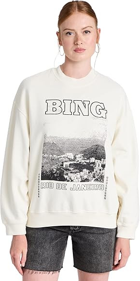 ANINE BING Women's Jaci Sweatshirt | Amazon (US)