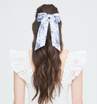 The Belle Bow - Navy Mariner's Toile | Hill House Home US