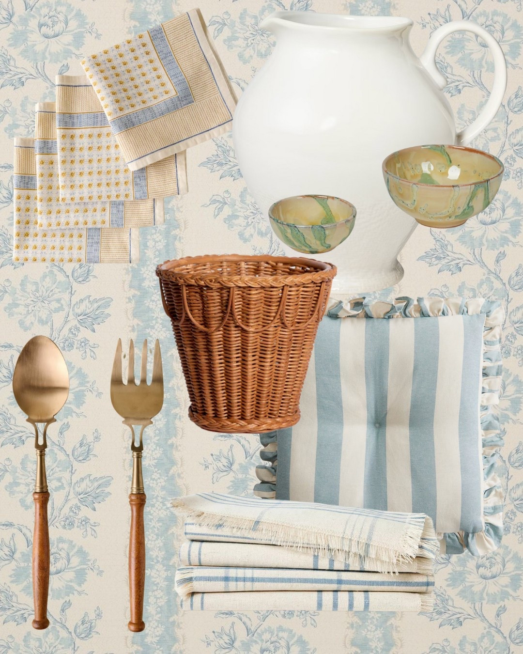 Spring entertaining with sweet stripes, scallops, and French inspired decor.

#LTKParties #LTKSeasonal #LTKHome