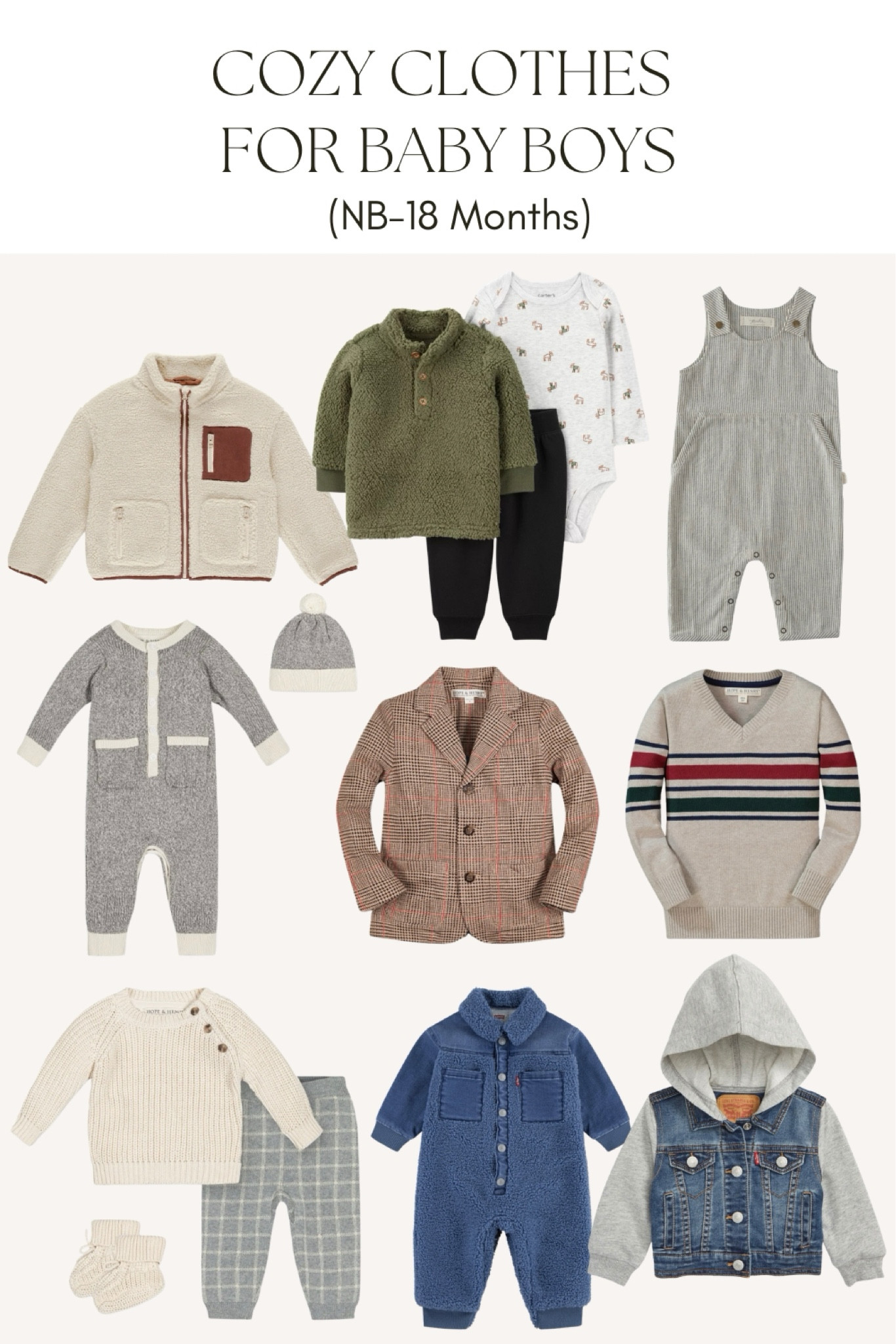 These fits will keep your little boy cozy all winter long. 

#LTKKids #LTKSeasonal #LTKBaby