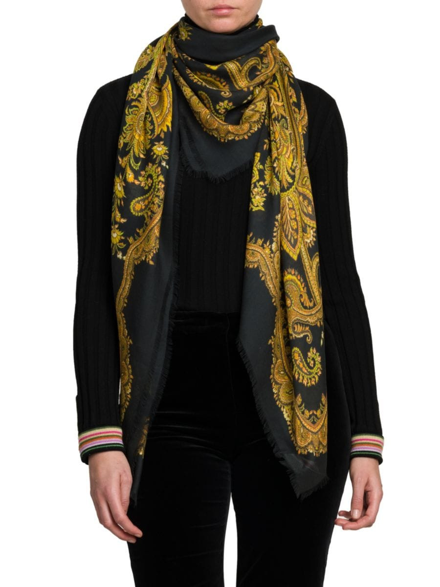 Etro Bombay Silk Shawl | Saks Fifth Avenue