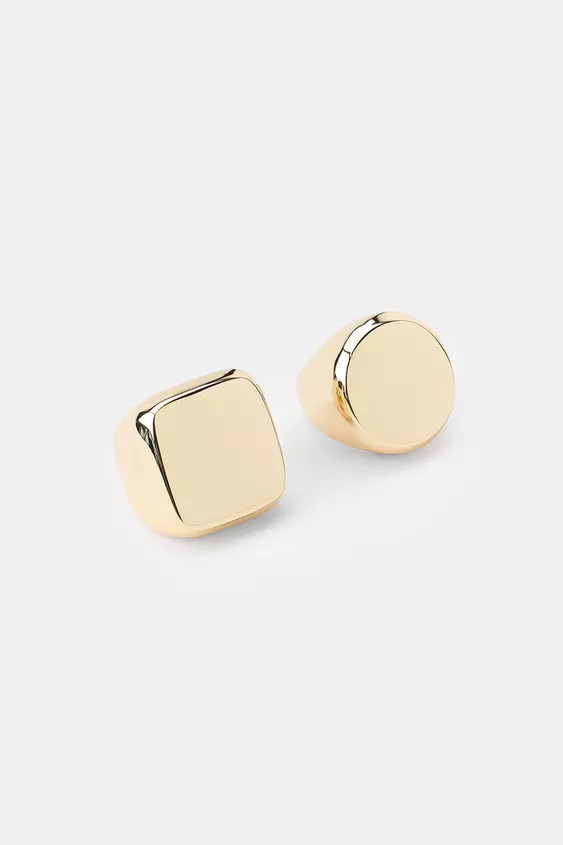 GEOMETRIC RINGS PACK | Zara US
