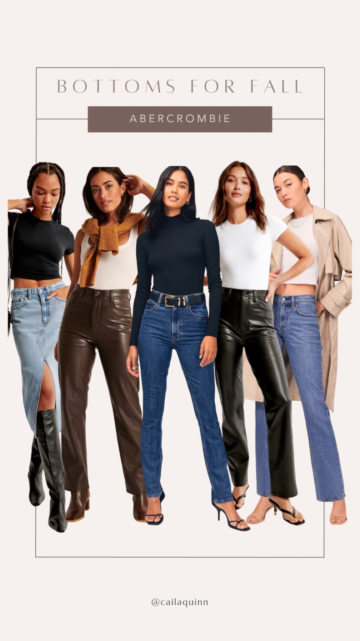 Bottoms for Fall: Abercrombie

#LTKstyletip #LTKHoliday #LTKSeasonal