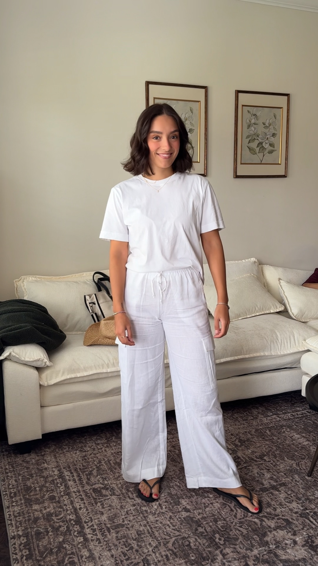 Pants small, sandals size 8 (run a bit small) shirt size M linked similar one 

#LTKSeasonal #LTKxNSale #LTKSummerSales