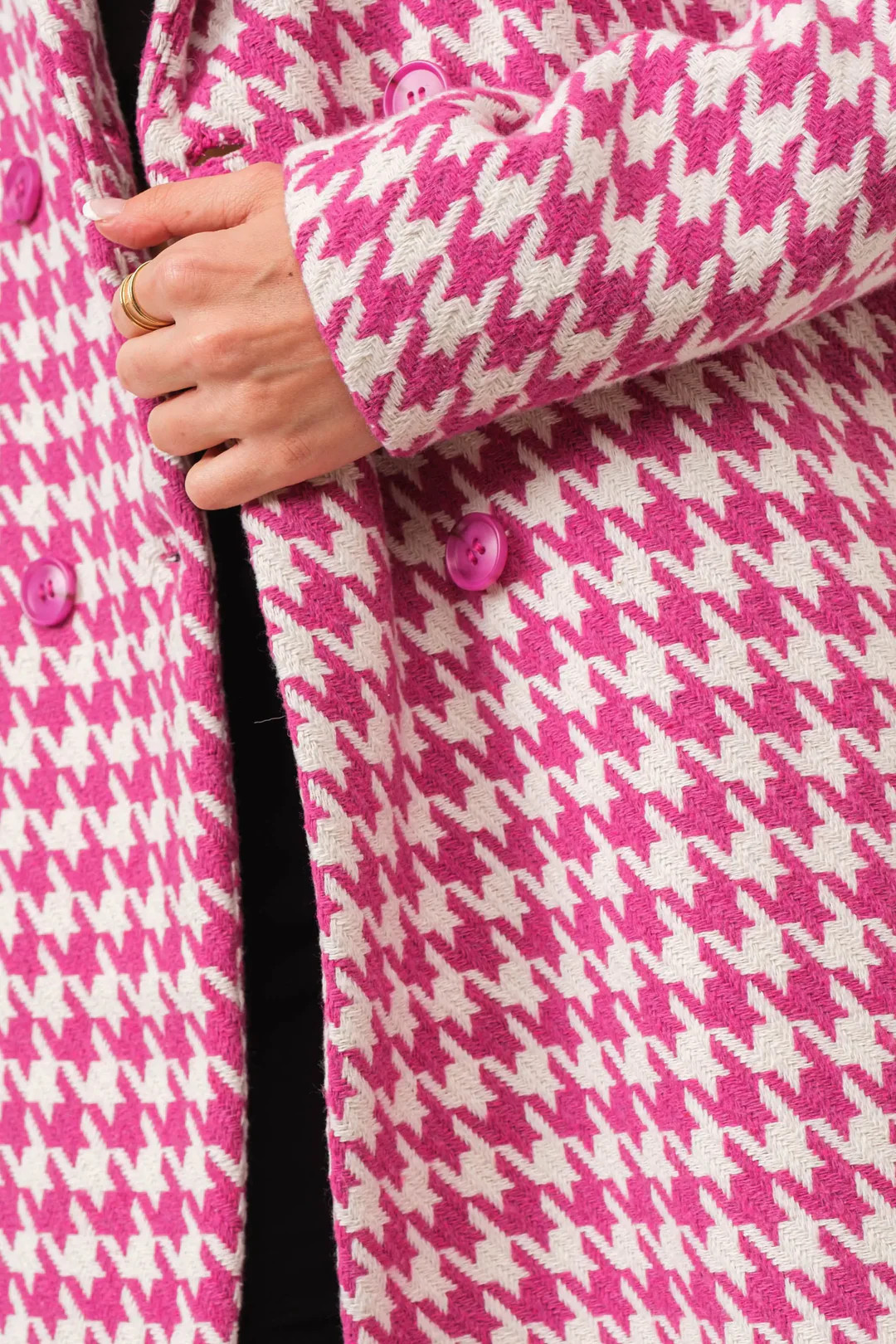 Just The Way You Are Double Breasted Long Coat | Bezza LLC