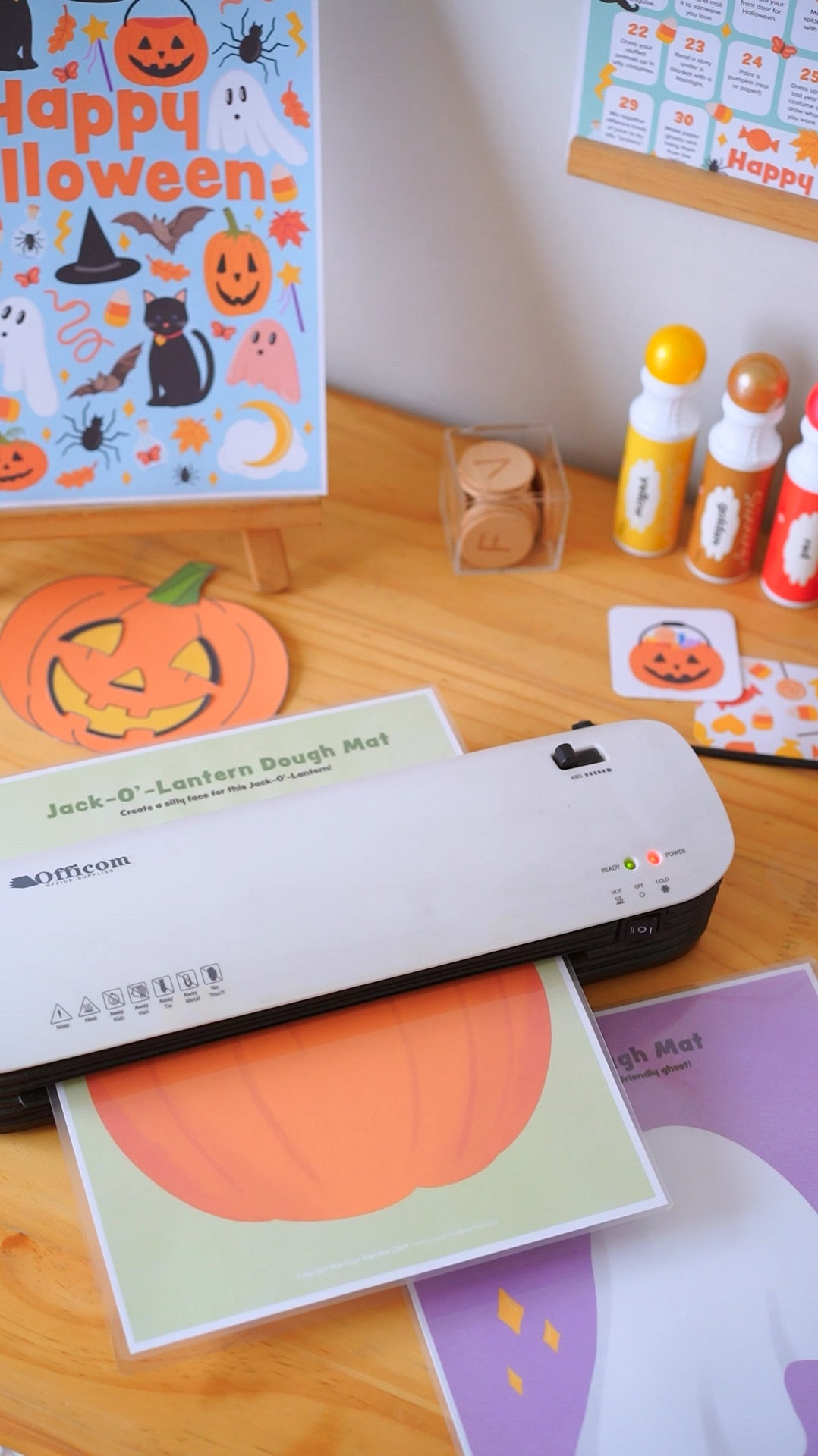 Halloween Activity Pack! 🎃

Here's what's included:
🎃 Halloween Activity Pack (45 pages)
🎃 Bonus: 1-20 Halloween Count and Clip Cards
🎃 Bonus: Halloween Mini Matching Card set
🎃 Bonus: (5) Colored Covers 

The "print and go" pages included in the Halloween Activity Pack feature all new designs with screen-free, hands-on activities like color by number, alphabet charts, decoding, number activities, word searches, simple math, crafts, mazes and more! 🔮👻🎃

We've even included a 30 day Halloween Activity Countdown Calendar! 🙌🏼

PLUS, you'll also get to enjoy our brand new Halloween Count and Clip Cards (these sets have always been a shop favorite), five color cover options (great if you have multiple kiddos), and the most adorable Mini Matching Cards set (double-sided and perfect for quick fun!)

This special Halloween bonus bundle will provide your kiddos with unlimited fun throughout the season - you truly can't beat this amazing deal! 🕷️👻

#LTKKids #LTKFamily #LTKHalloween