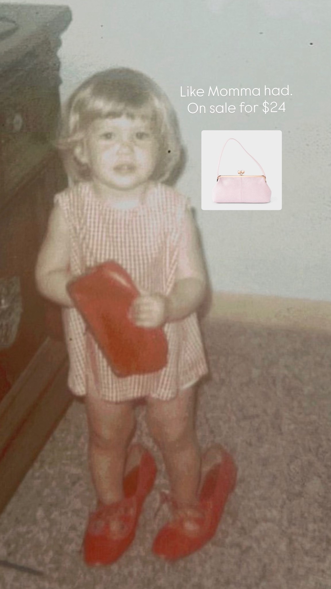 Clutch like my momma’s on sale for $24

#LTKOver40