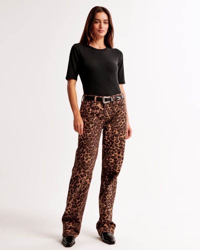 Women's Low Rise Baggy Jean | Women's Bottoms | Abercrombie.com | Abercrombie & Fitch (US)