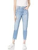 The Drop Women's Audrey Slim High-Rise Straight Fit Button-Fly Jean, Clearwater, 32 | Amazon (US)
