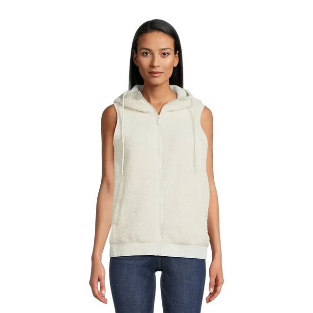 Avia Women's and Women's Plus Faux Shearling Vest, Sizes XS-4X | Walmart (US)