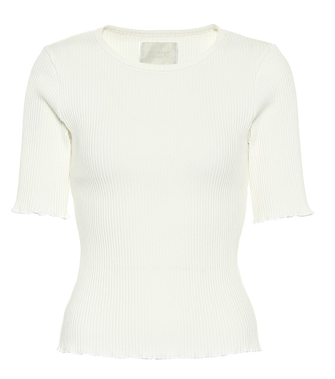 Annie ribbed cotton T-shirt | Mytheresa (US/CA)