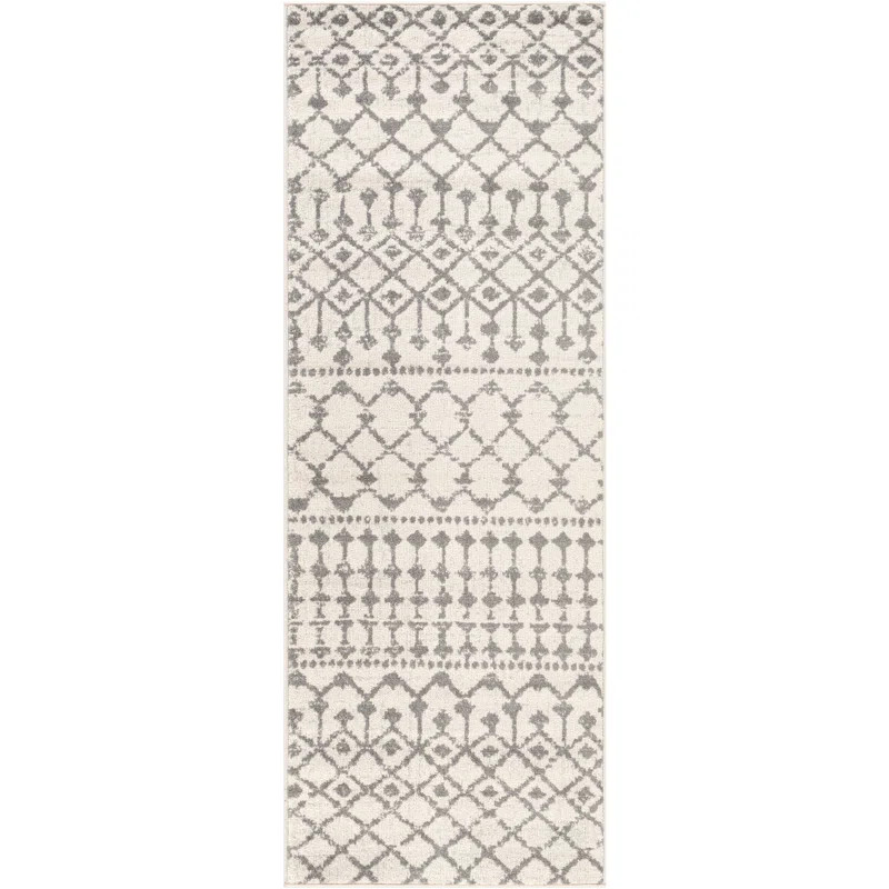 Jovani Power Loom Grey/Beige Rug | Wayfair North America