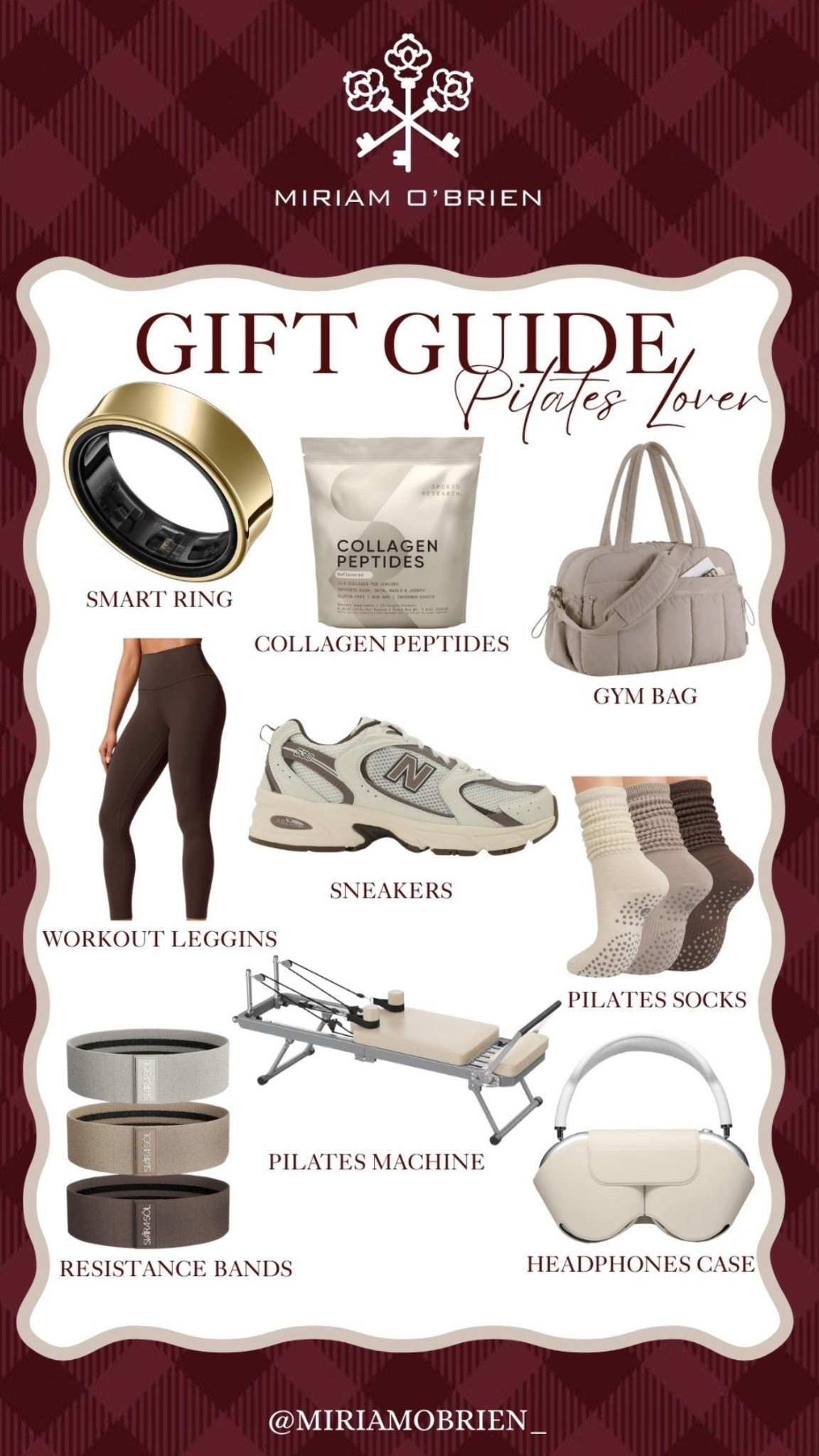 If you're into Pilates, this list has all the essentials you need for your workouts.

Follow me at @miriamobrien_ on IG and TikTok!

#AmazonFinds #FitnessEssentials #PilatesLovers #AmazonFitness

#LTKOver40 #LTKGiftGuide #LTKfitnessgoals

#LTKHoliday #LTKfitnessgoals #LTKGiftGuide