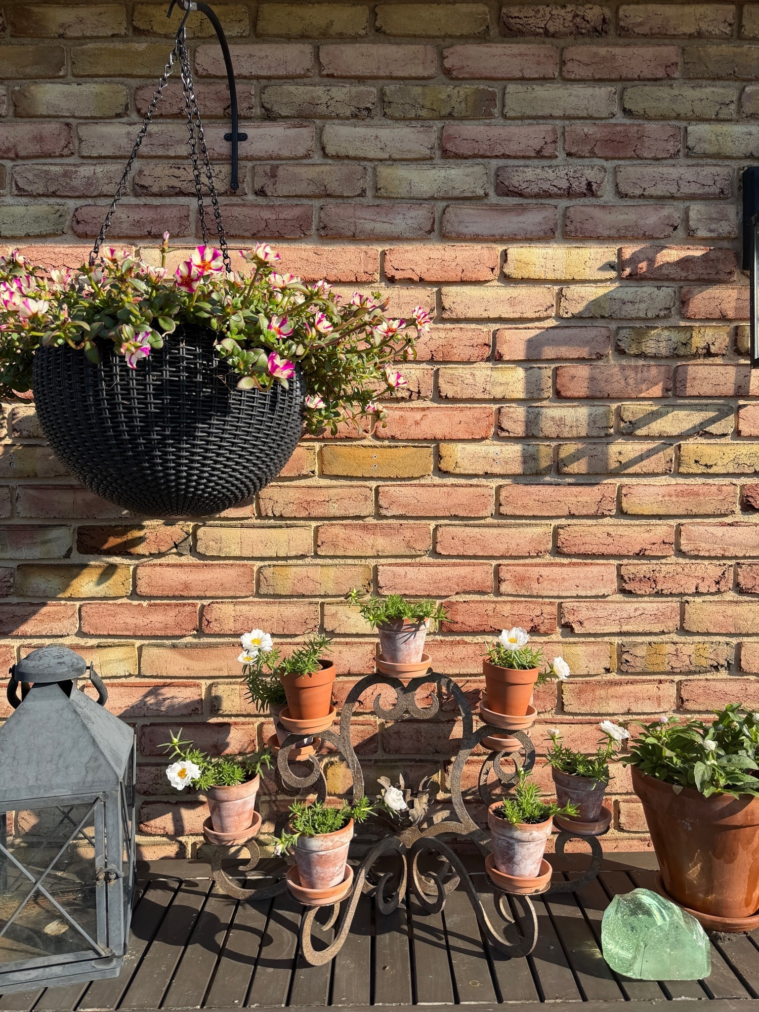 These outdoor hanging planters look like baskets but they’re durable plastic!

#LTKSeasonal #LTKHome