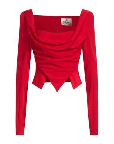 Vivienne Westwood Woman Top Red Size 2 Polyester | YOOX (US)