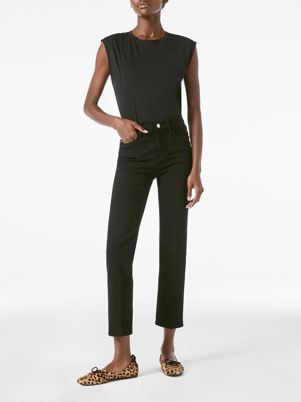 Le High Straight--FILM NOIR | Frame Denim