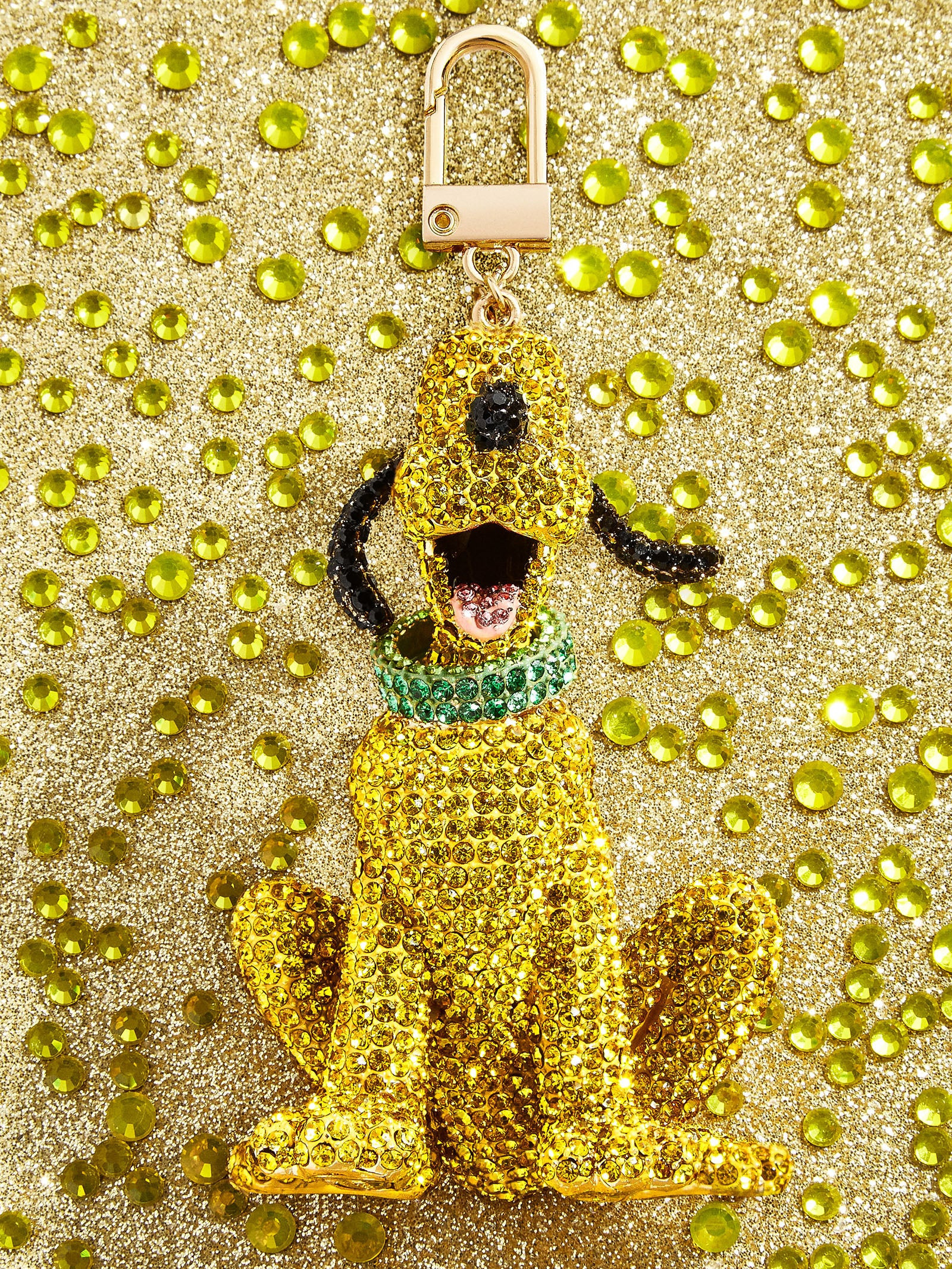 Disney Pluto Classic Pavé Bag Charm - Pluto | BaubleBar