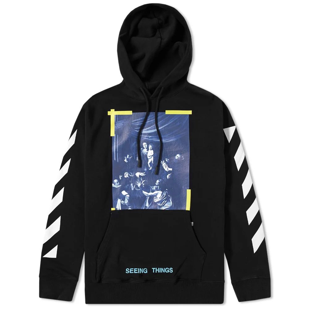 Off-White Diagonals Caravaggio Hoody | End Clothing US