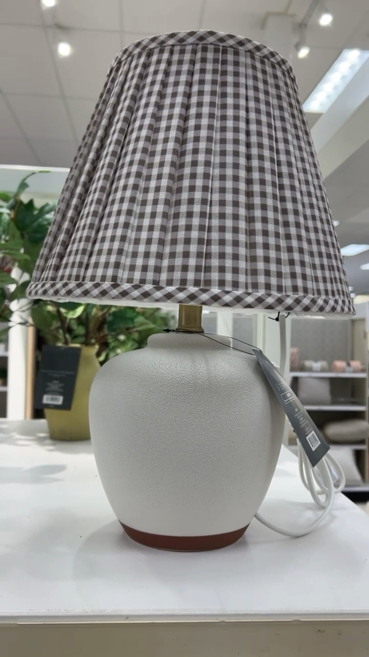 New Target x Studio McGee | Target | Studio McGee | Threshold | Studio McGee Lamp | gingham print lamp | pleated lamp shade 

#LTKunder50 #LTKunder100 #LTKhome