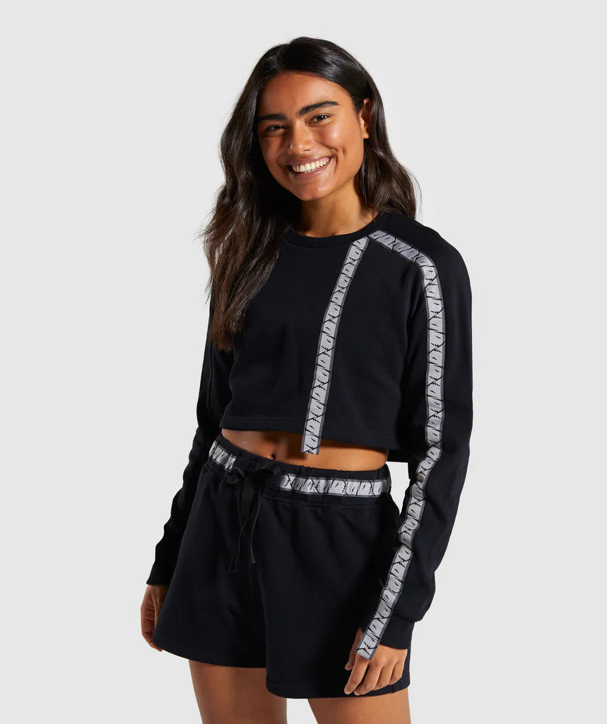 24/7 cropped sweater | Gymshark