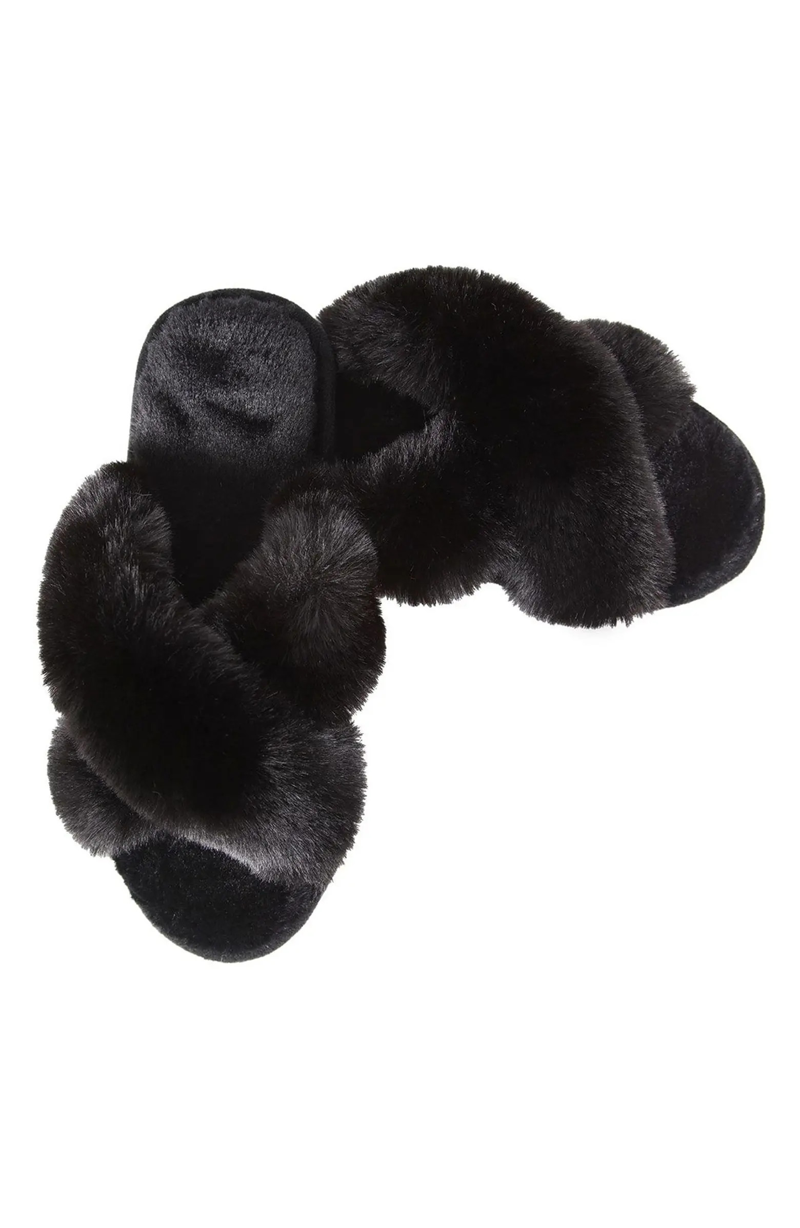 Beverly Faux Fur Memory Foam Slipper | Nordstrom