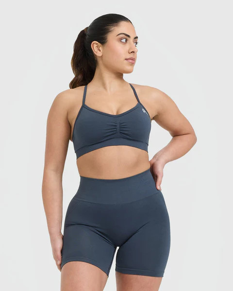 Effortless Strappy Bralette 
 True Blue | Oner Active (UK / US)