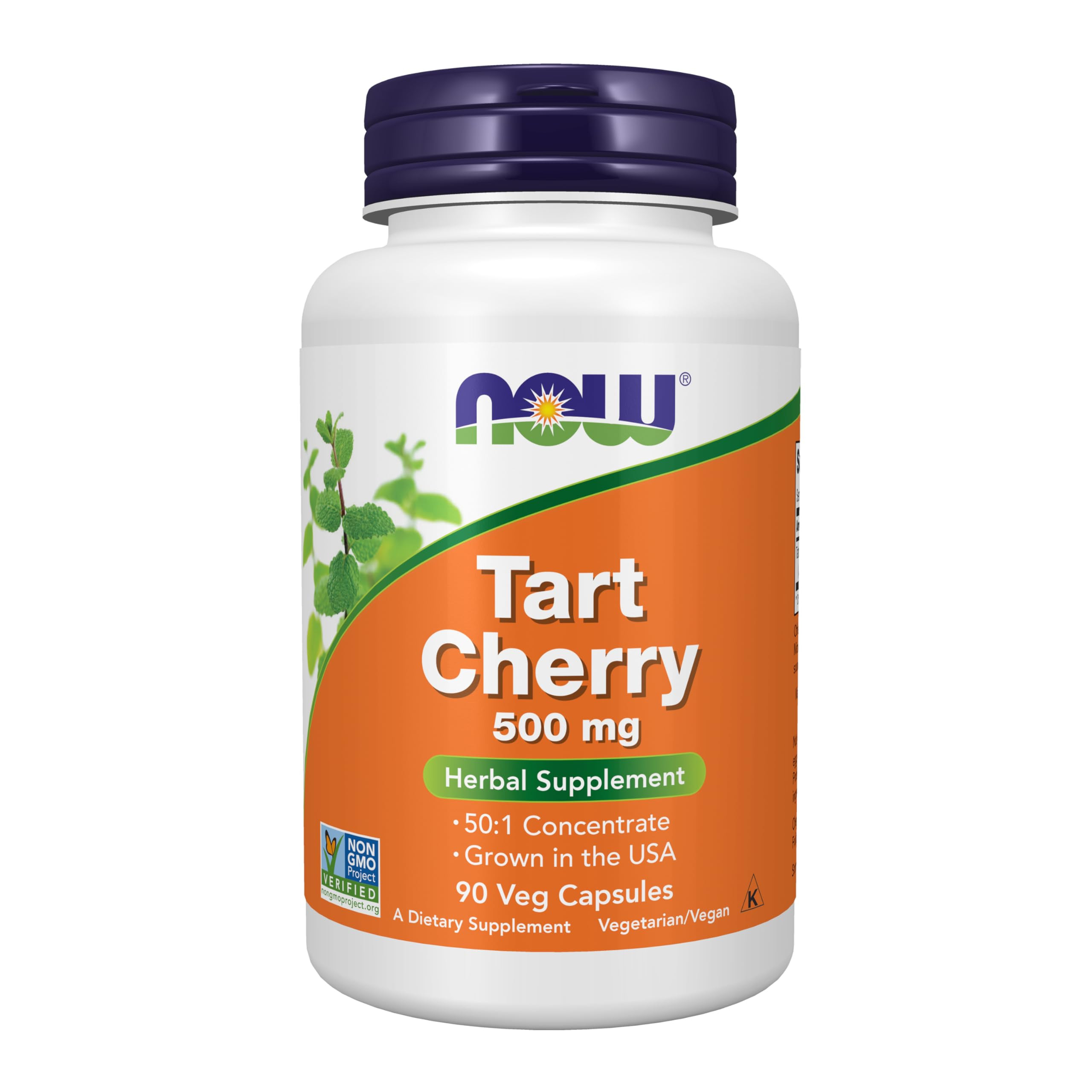 NOW Foods Supplements, Tart Cherry (Prunus cerasus) 500 mg, 50:1 Concentrate, Herbal Supplement, ... | Amazon (US)